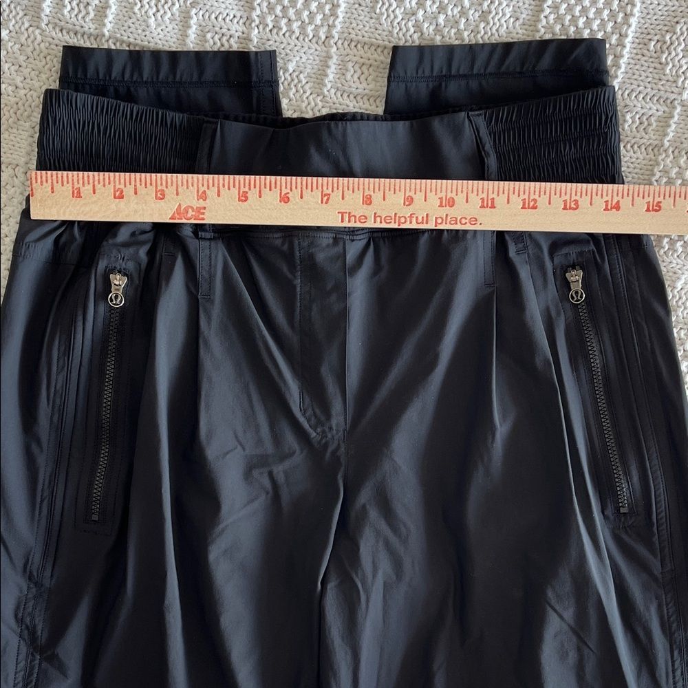 Lululemon Run With Rover Pant Double Layer Black Sz 6 - Picture 4 of 13